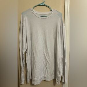 Men's White Long Sleeve Shirt